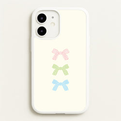Gingham Tiered Ties iPhone 12 / 12 Pro Case