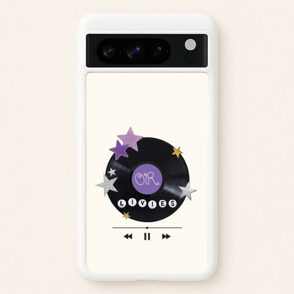 Amethyst Vinyl Scrapbook Google Pixel 8 Pro Case