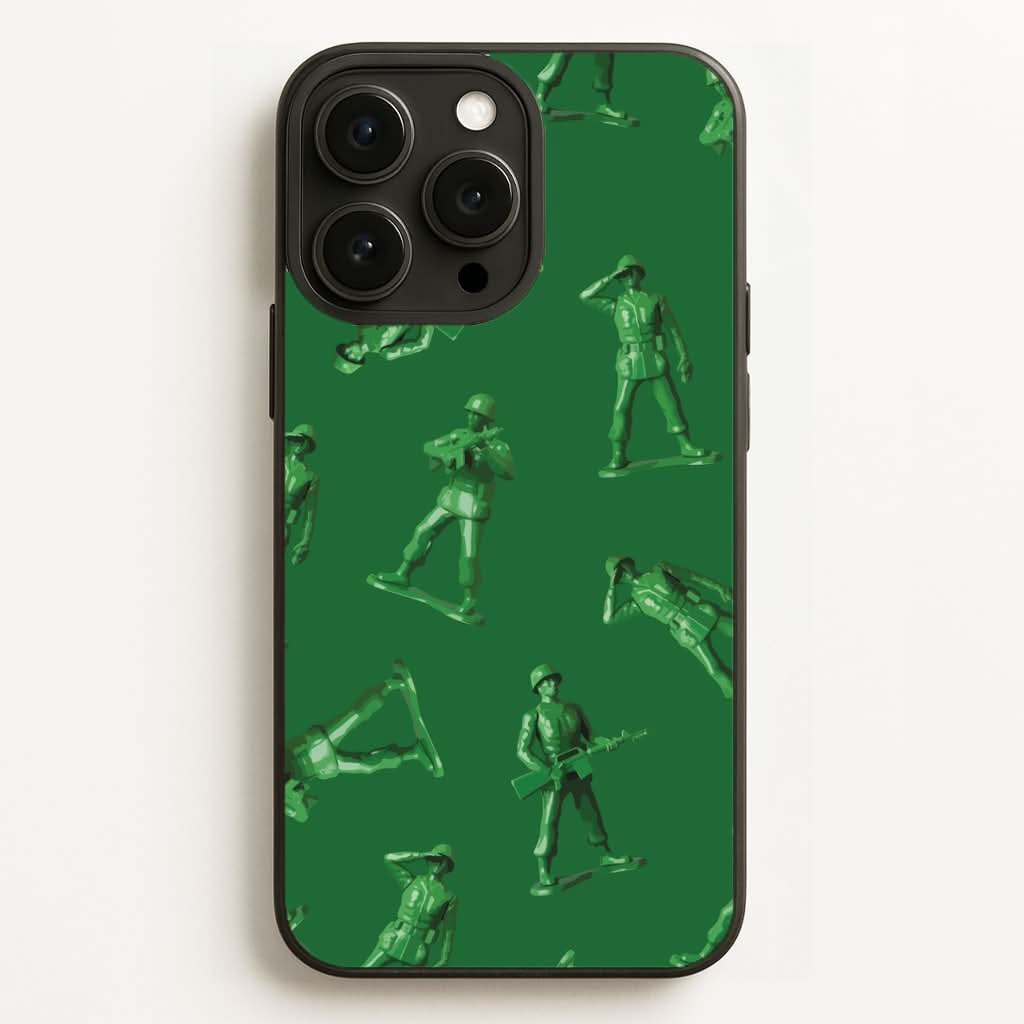 Toy Army Soldier Pattern Phone Case