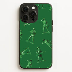 Toy Army Soldier Pattern iPhone 16 Pro Case