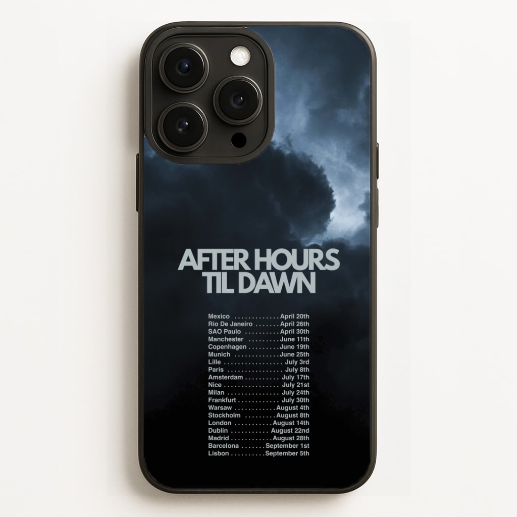 2026 Tour AHTD iPhone 16 Pro Max Case