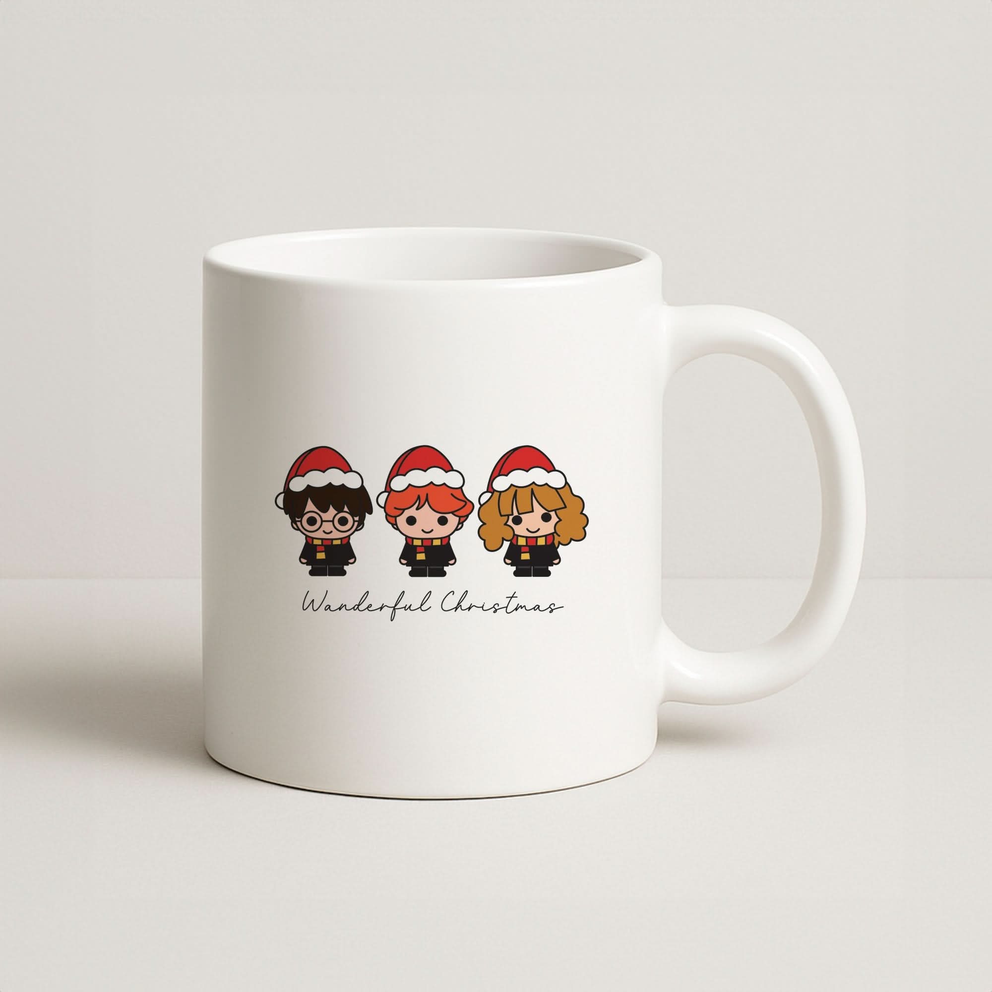 Wizards With Christmas Hats Coffee Mug