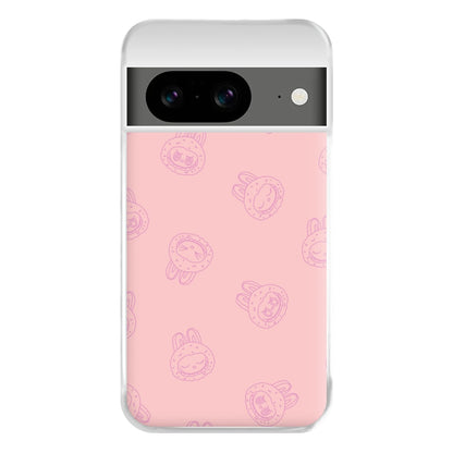 Monsters Outline Pattern II Google Pixel 8a Case