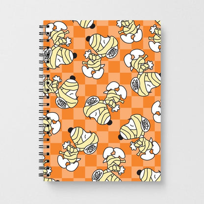 Mummy Cartoon Beagle Pattern Notebook