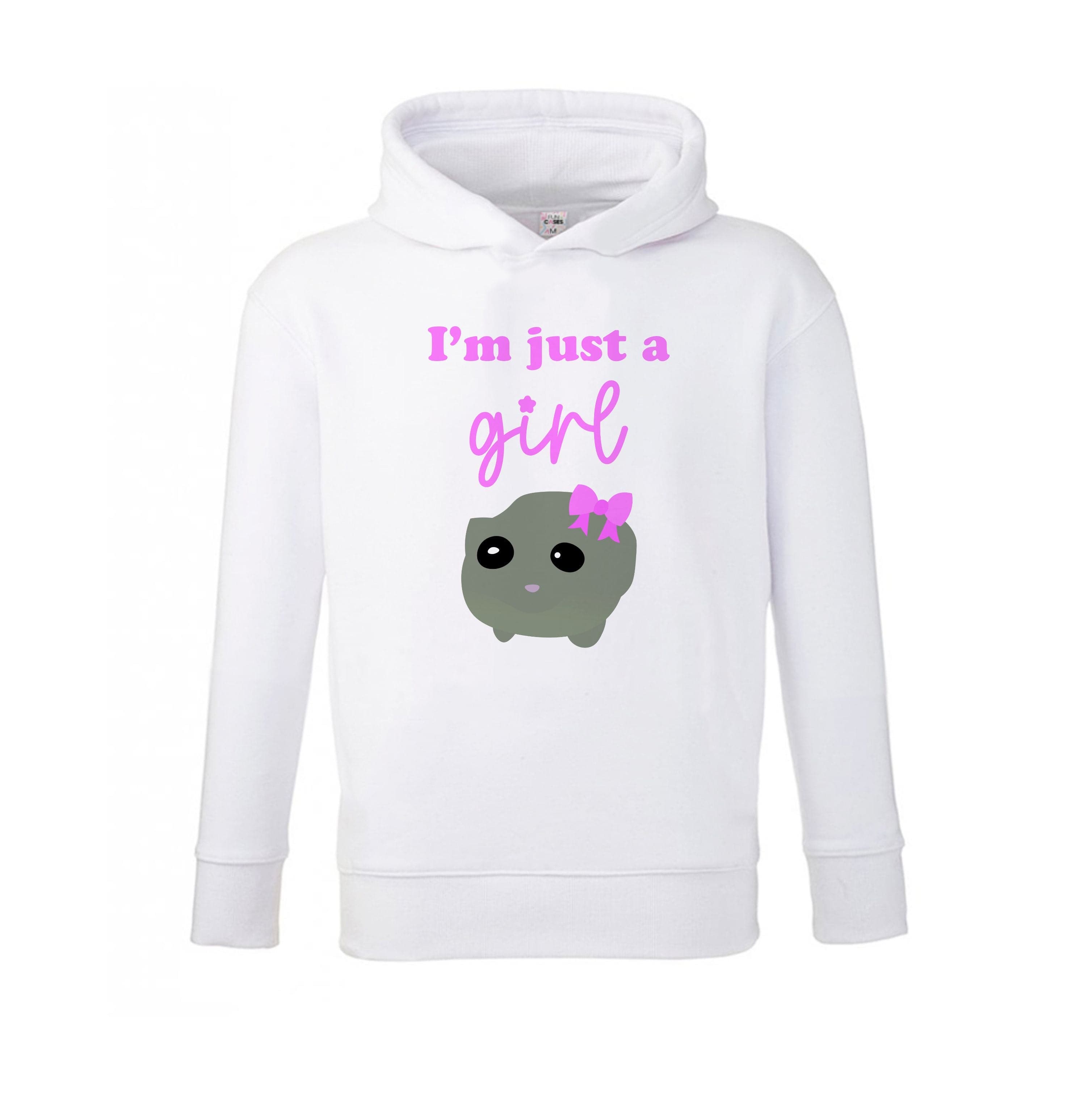 I'm Just A Girl Kids Hoodie