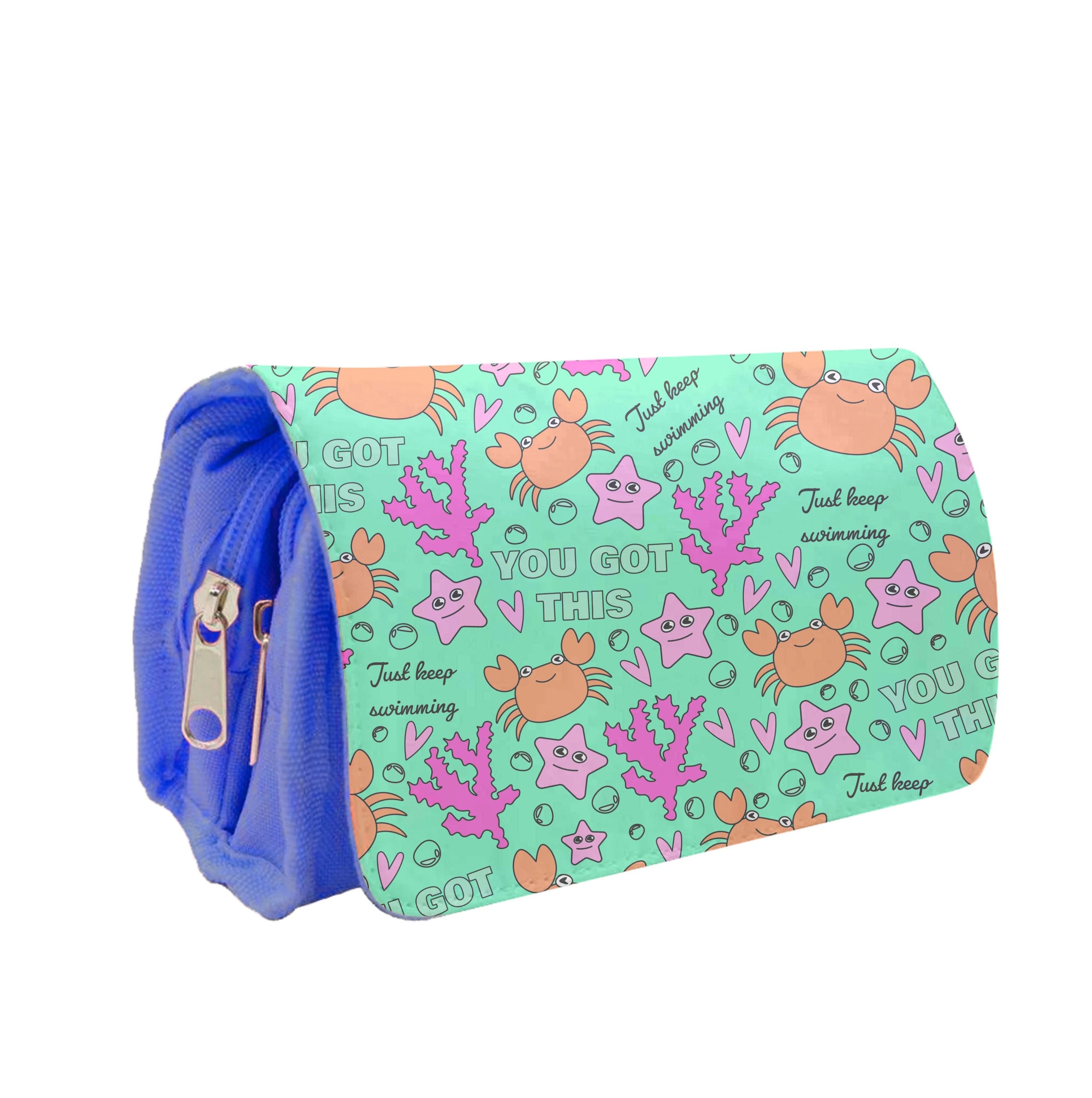 Crabs - Animal Patterns Pencil Case