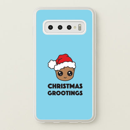 Christmas Grootings  Galaxy S10 Plus Case