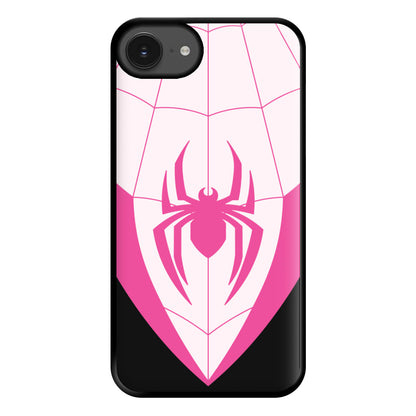 Pink And Black Spider Costume iPhone 16e Case