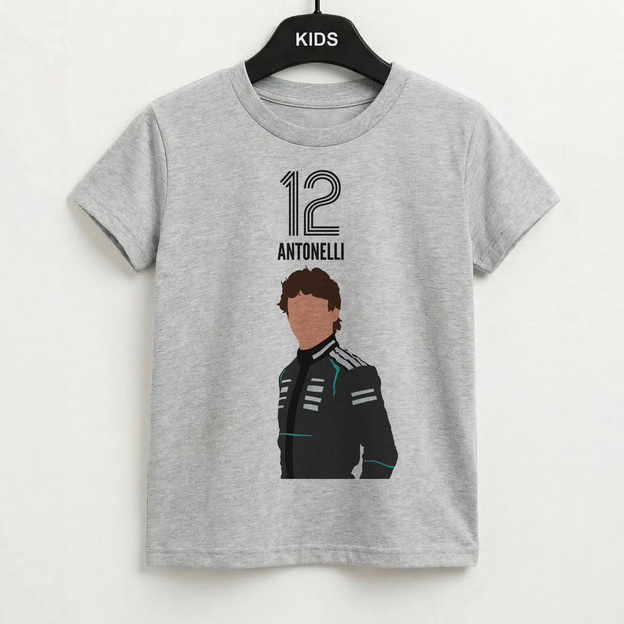 Antonelli 2026 Grey Kids T-Shirt