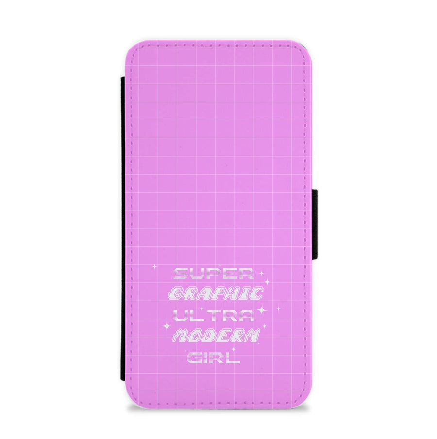 Super Graphic Ultra Modern Girl - Chappell Roan Flip / Wallet Phone Case
