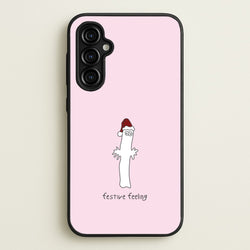 Festive Feeling Wiggly Moom Galaxy A54 Case