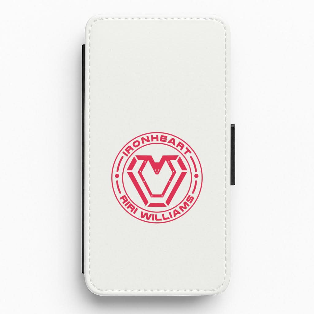Metal Heart Riri Flip / Wallet Phone Case