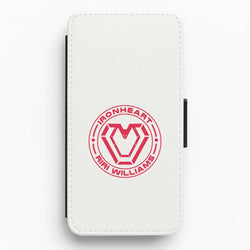 Metal Heart Riri Flip / Wallet Phone Case