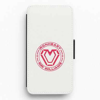 Metal Heart Riri Flip / Wallet Phone Case