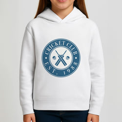 Cricket Badge Girls Hoodie