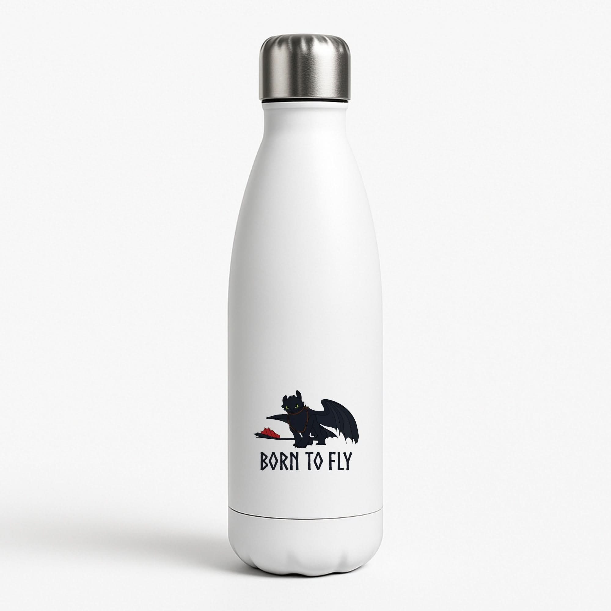 Dragon Born To Fly Water Bottle