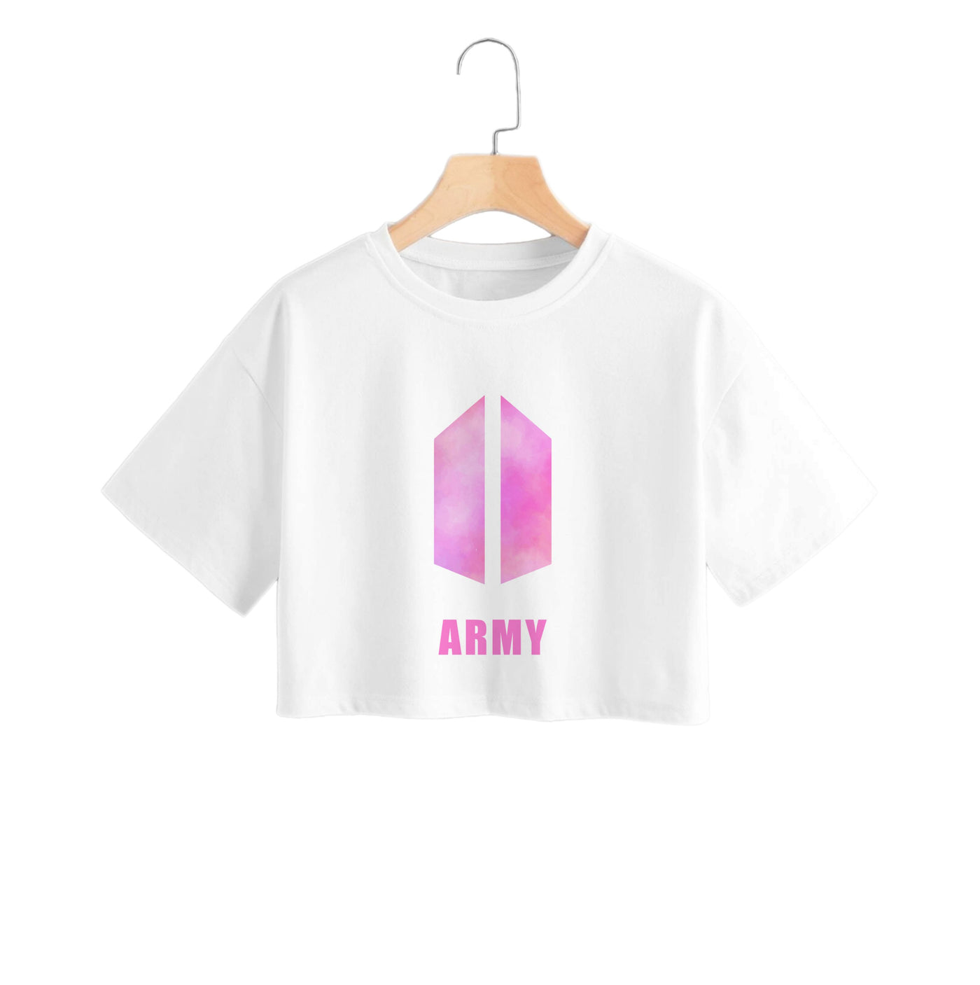BTS Army Pink  - BTS Crop Top