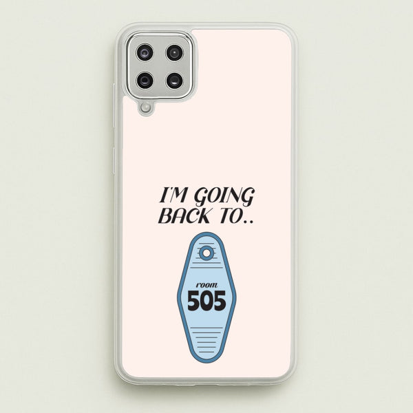 I'm Going Back To 505 Keyring Galaxy A12 Case