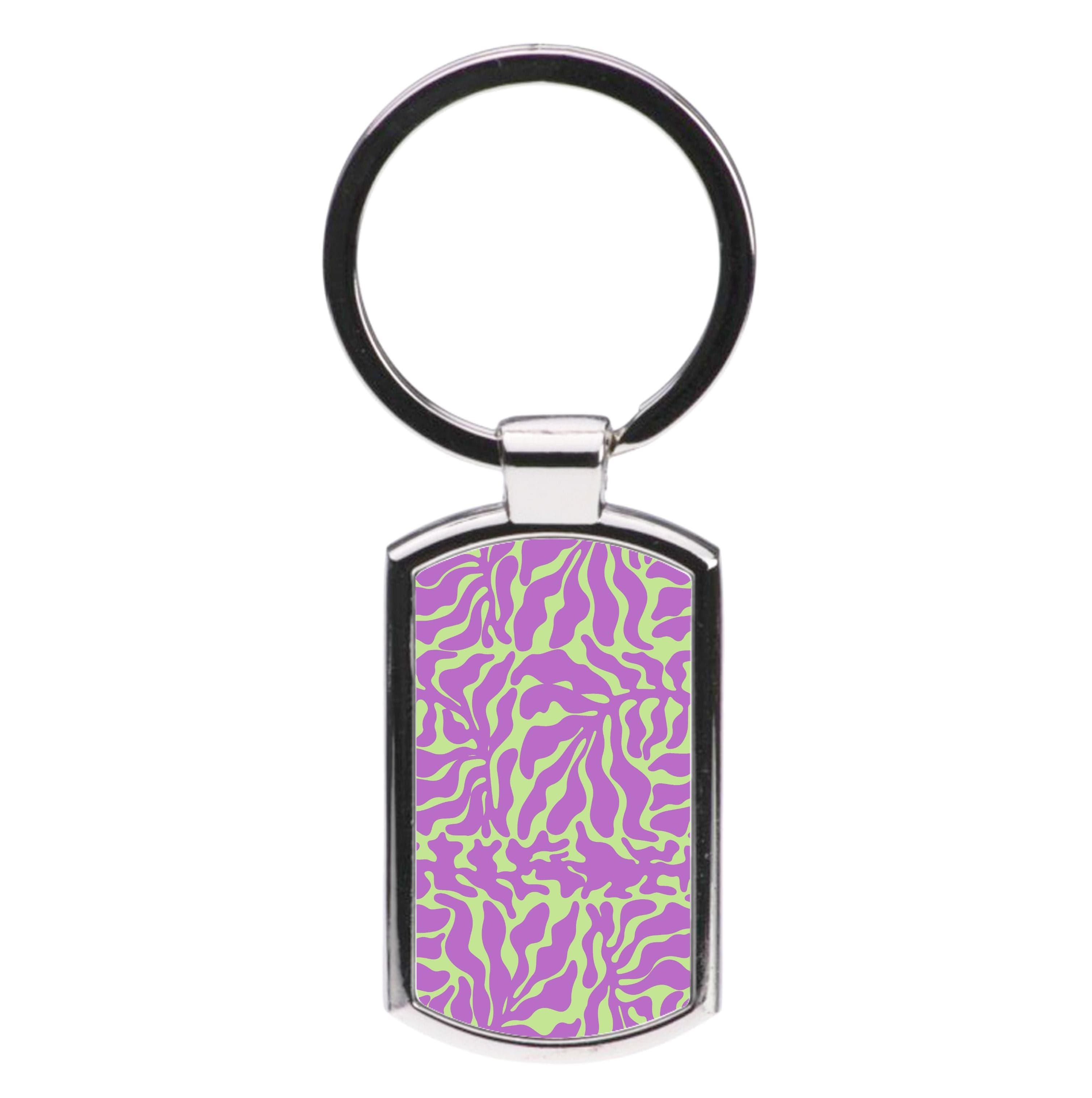 Pink Leaves - Foliage Luxury Keyring