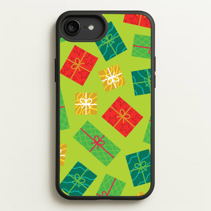 Colourful Abstract Christmas Presents Pattern iPhone 6 Plus / 7 Plus / 8 Plus Case