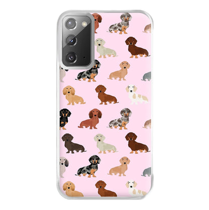 Dachshund Breed Pattern Phone Case