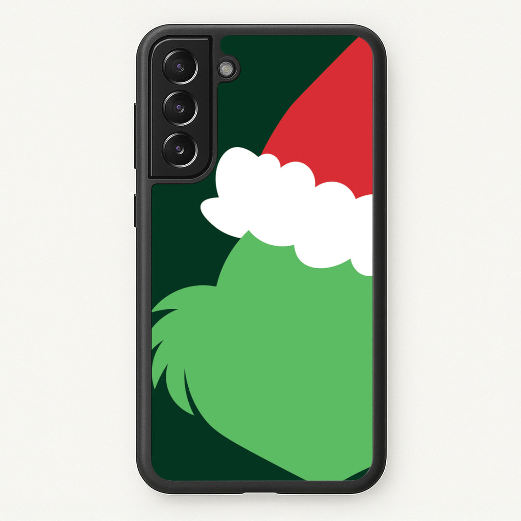 Green Creature Faceless Galaxy S21FE Case