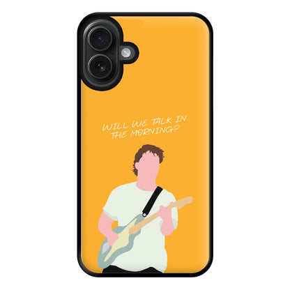 Will We Talk In The Morning Yellow iPhone 16 Plus Case