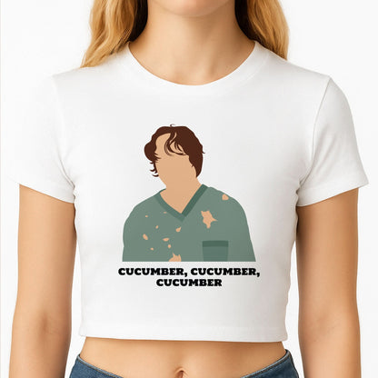 Cucumber, Cucumber, Cucumber Crop Top