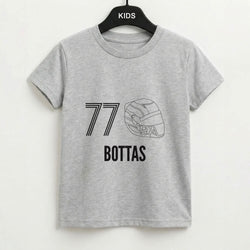 Bottas Helmet 2026 Grey Kids T-Shirt