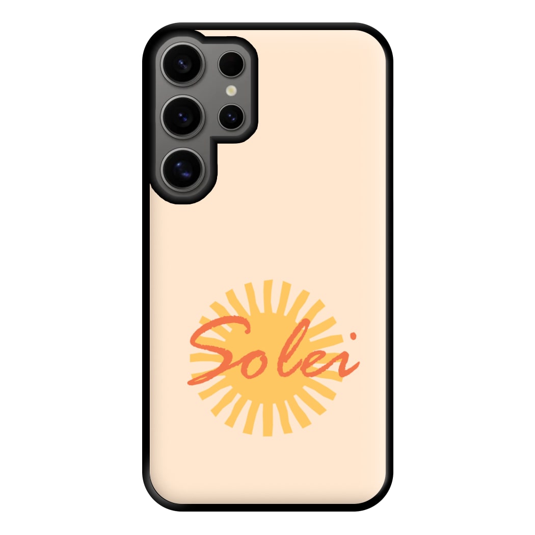 Abstract Sun Solei Galaxy S24 Ultra Case