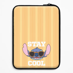 Stay Cool Blue Alien Universal Laptop Sleeve