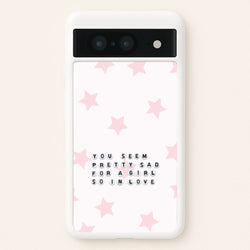 Pretty Sad Letter Beads Google Pixel 8 Case