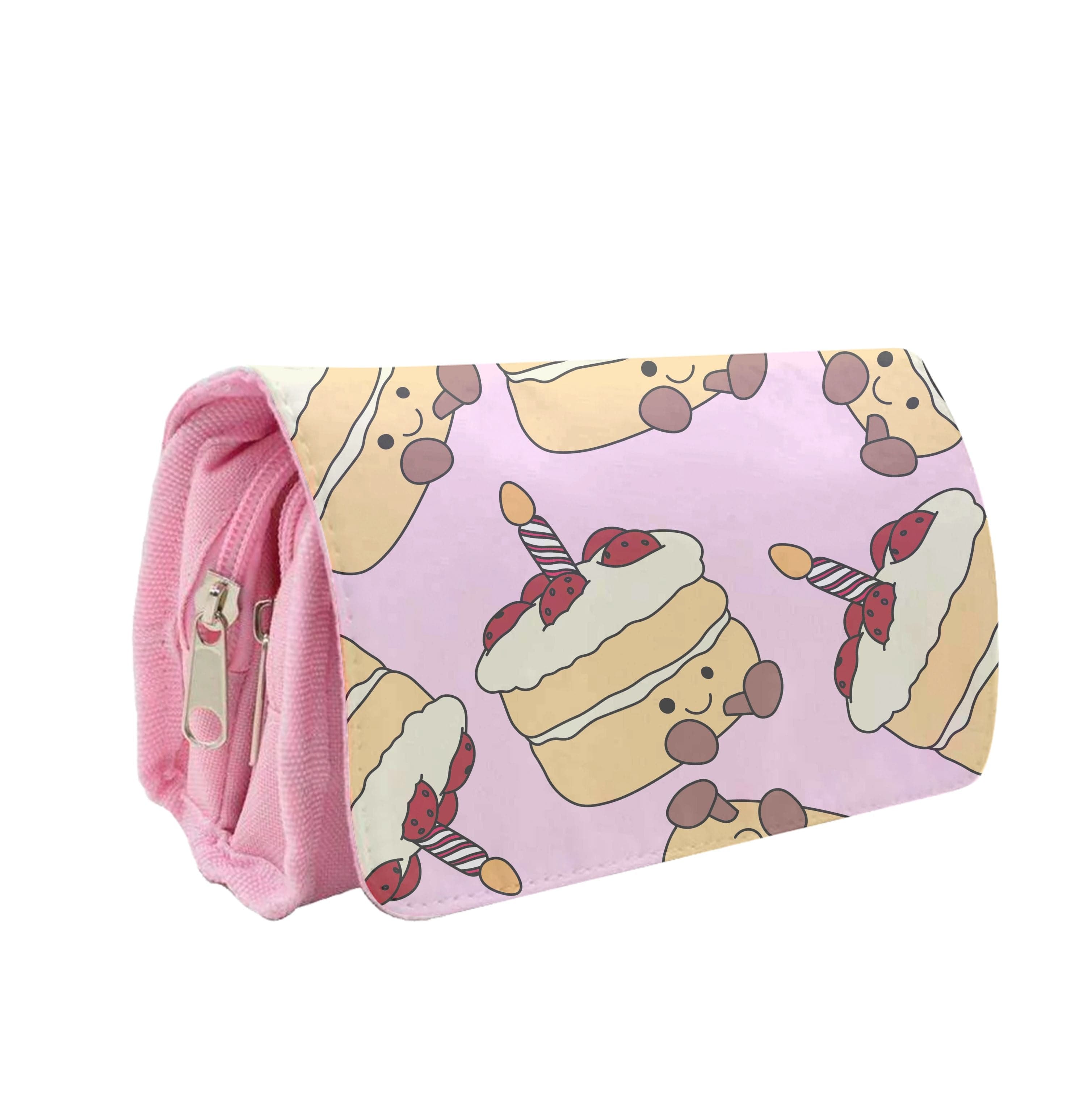 Cake Pattern - Plushy Pencil Case