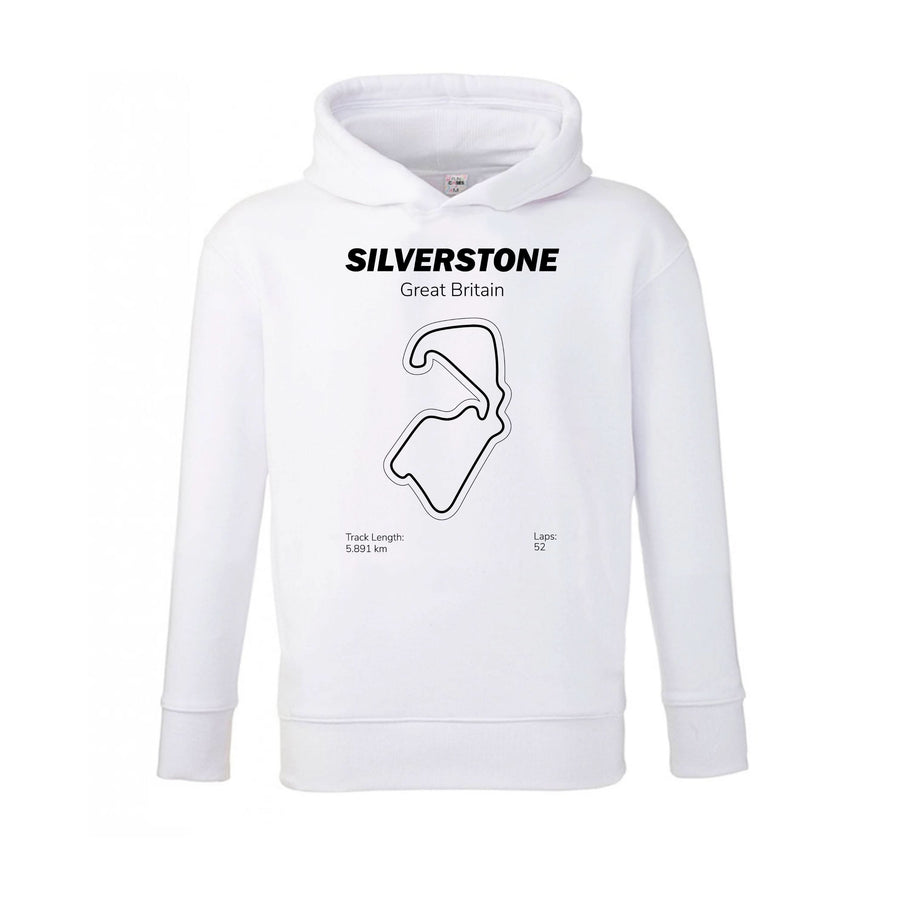 Silverstone Circuit Kids Hoodie