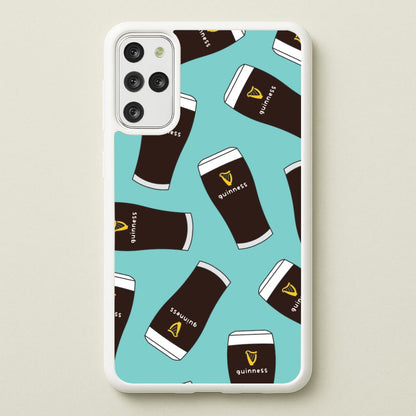 Stout Pint Pattern Galaxy S20 Plus Case