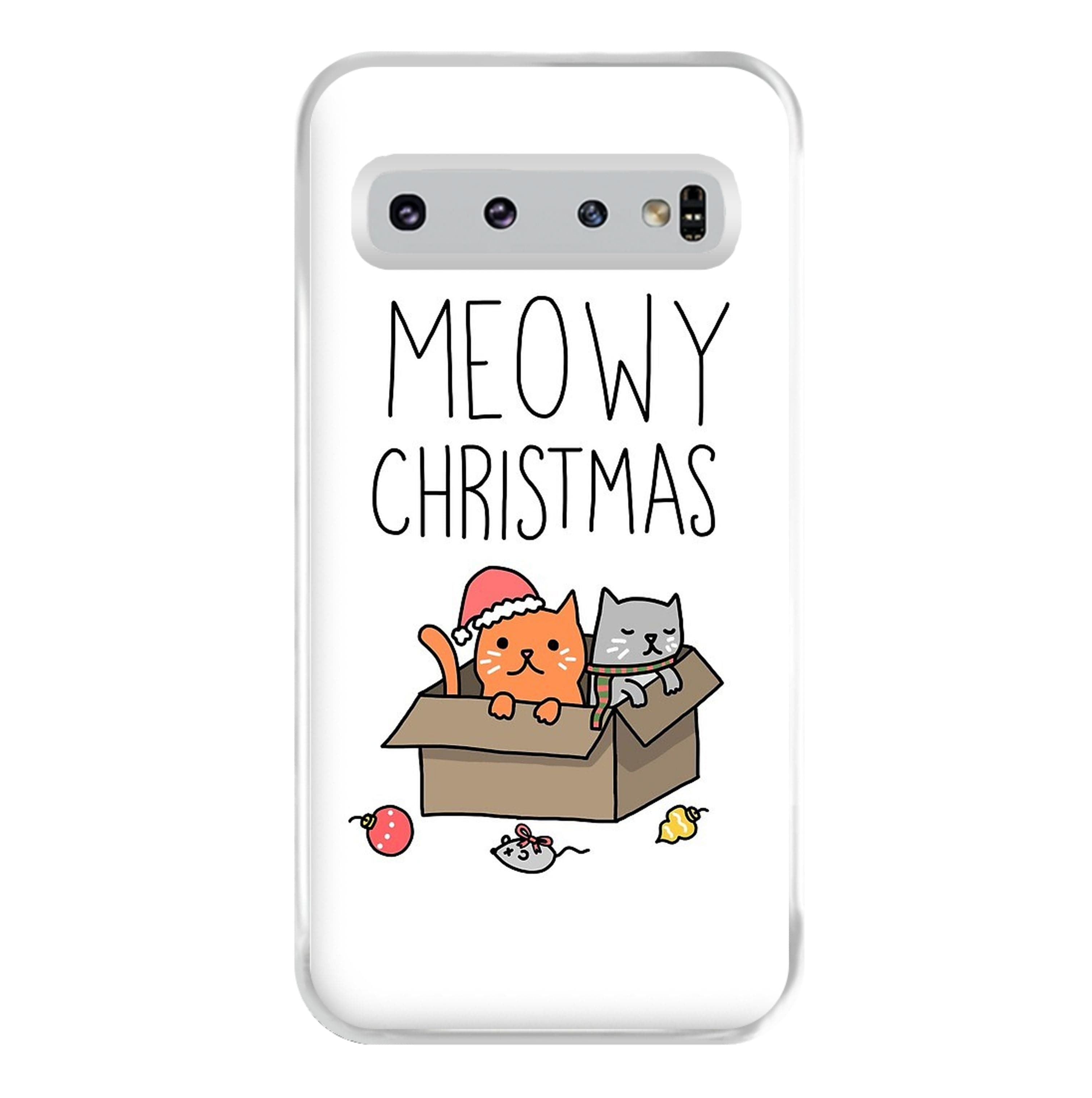 Meowy Christmas Phone Case