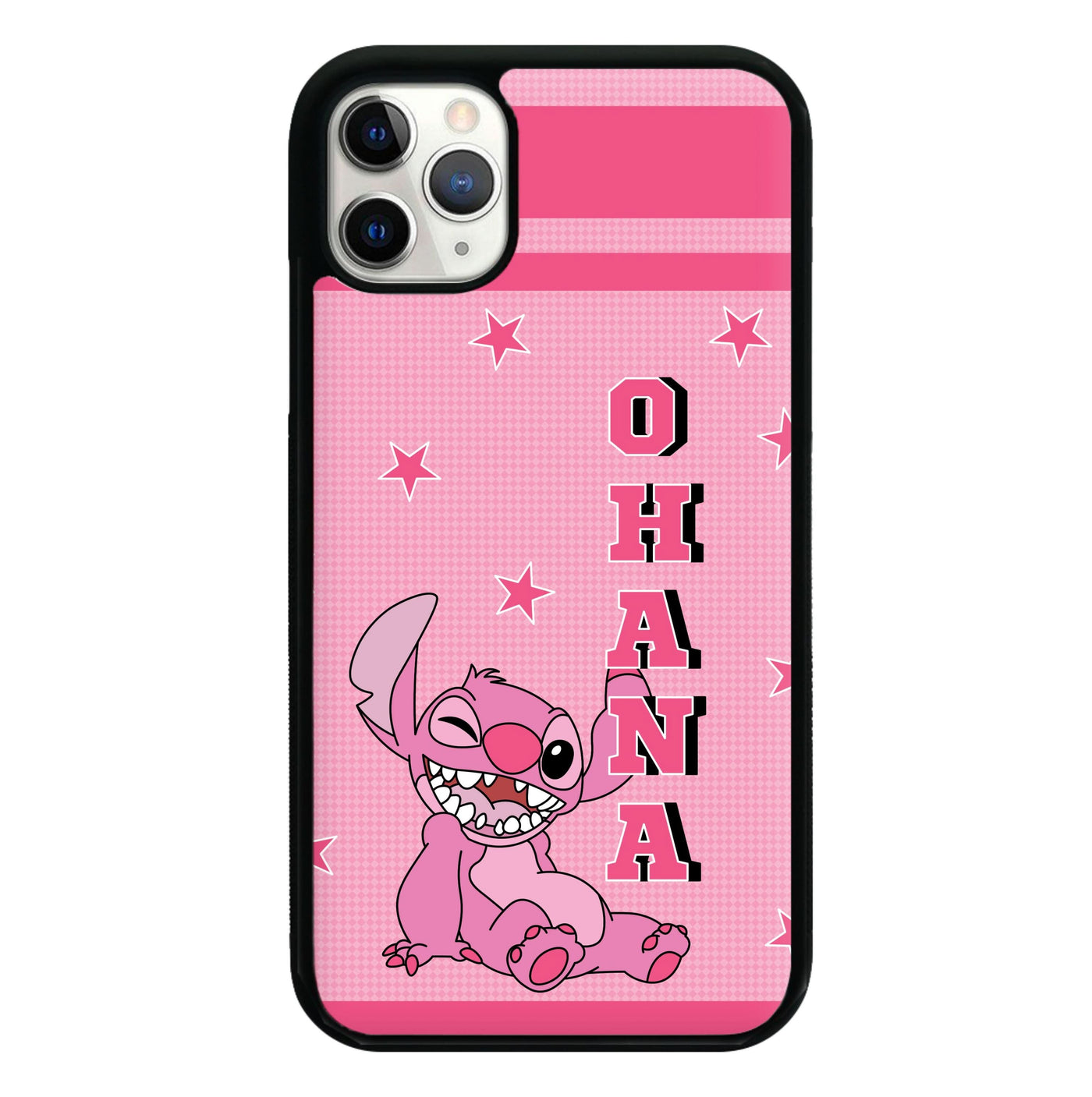 Pink Alien Ohana Phone Case