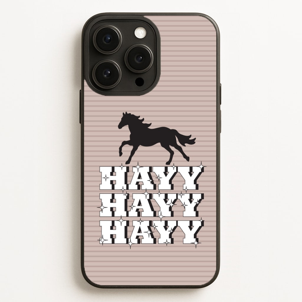 Hayy Hayy Hayy - Horses Phone Case