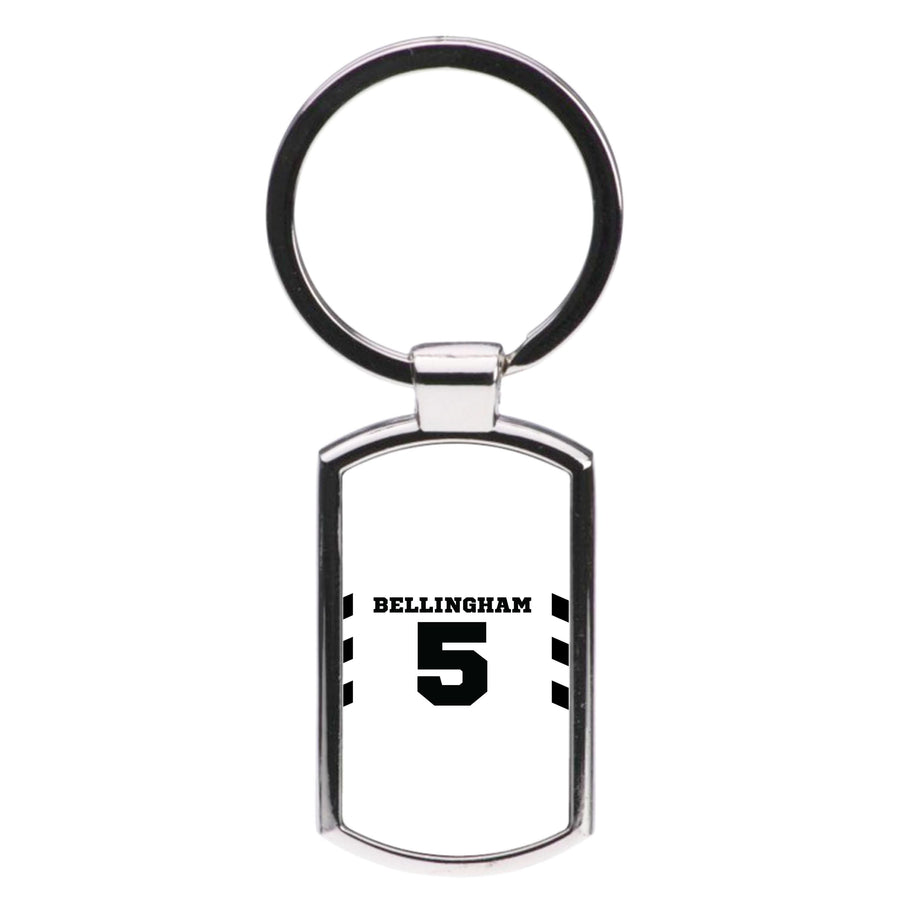 White Luxury Keyring