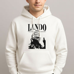 Lando Black And Green  Mens Hoodie