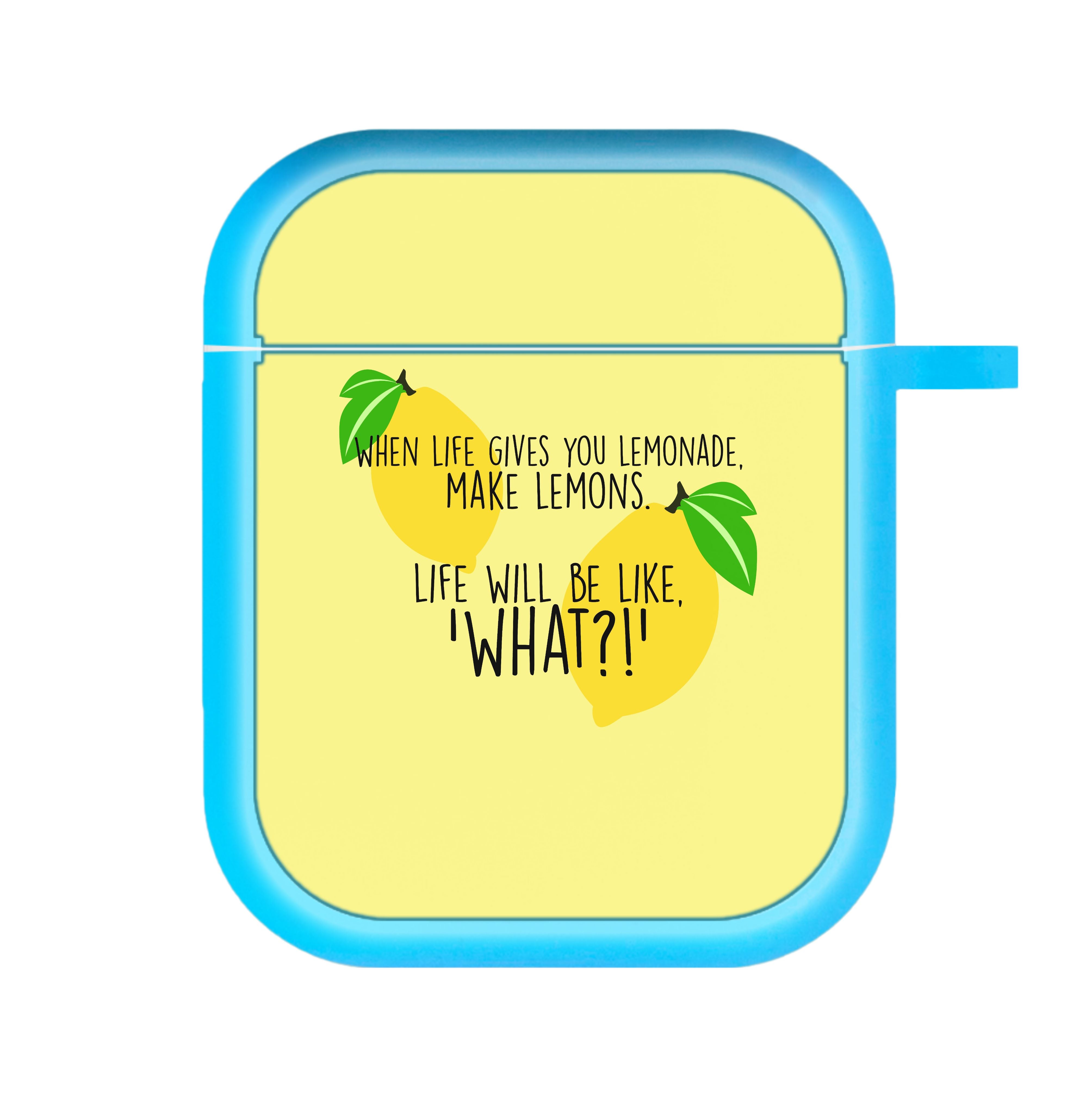 When Life Gives You Lemonade - TV Quotes AirPods Case