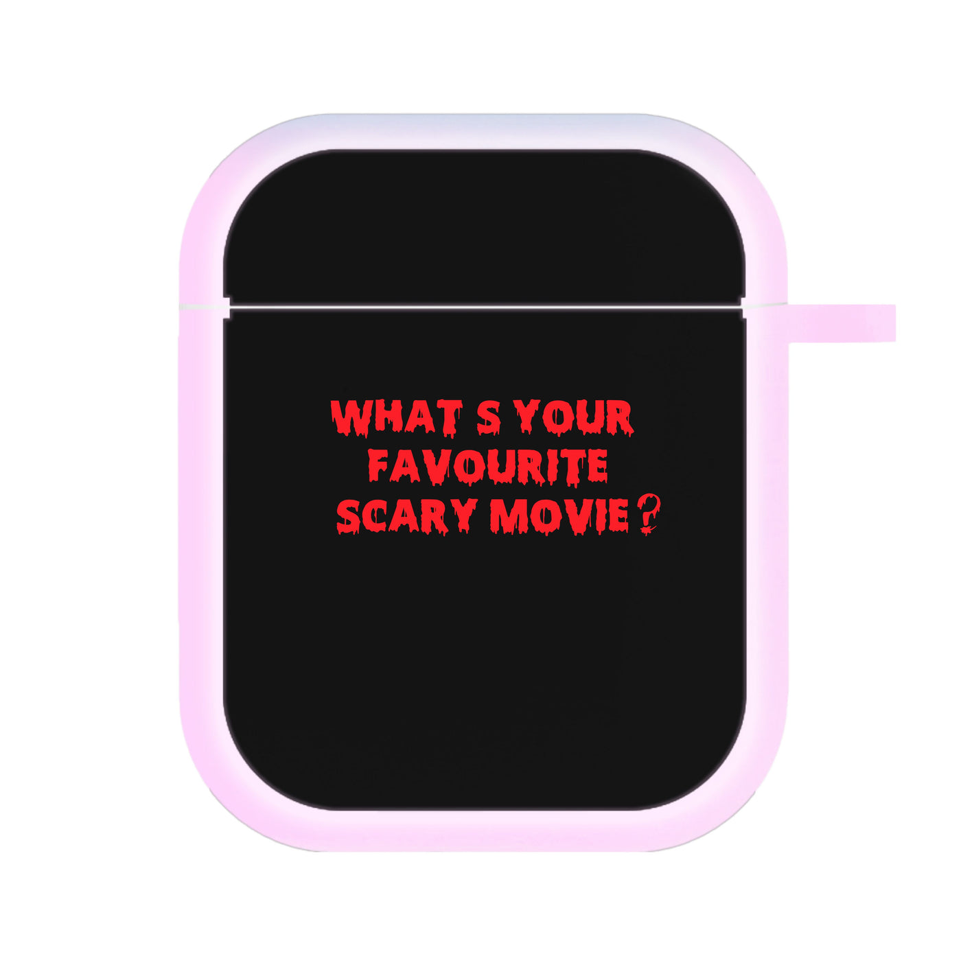 What's Your Favourite Scary Movie - Scream AirPods Case