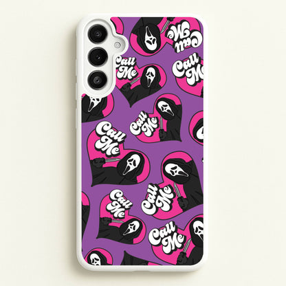 Call Me Heart Pattern Galaxy A34 Case