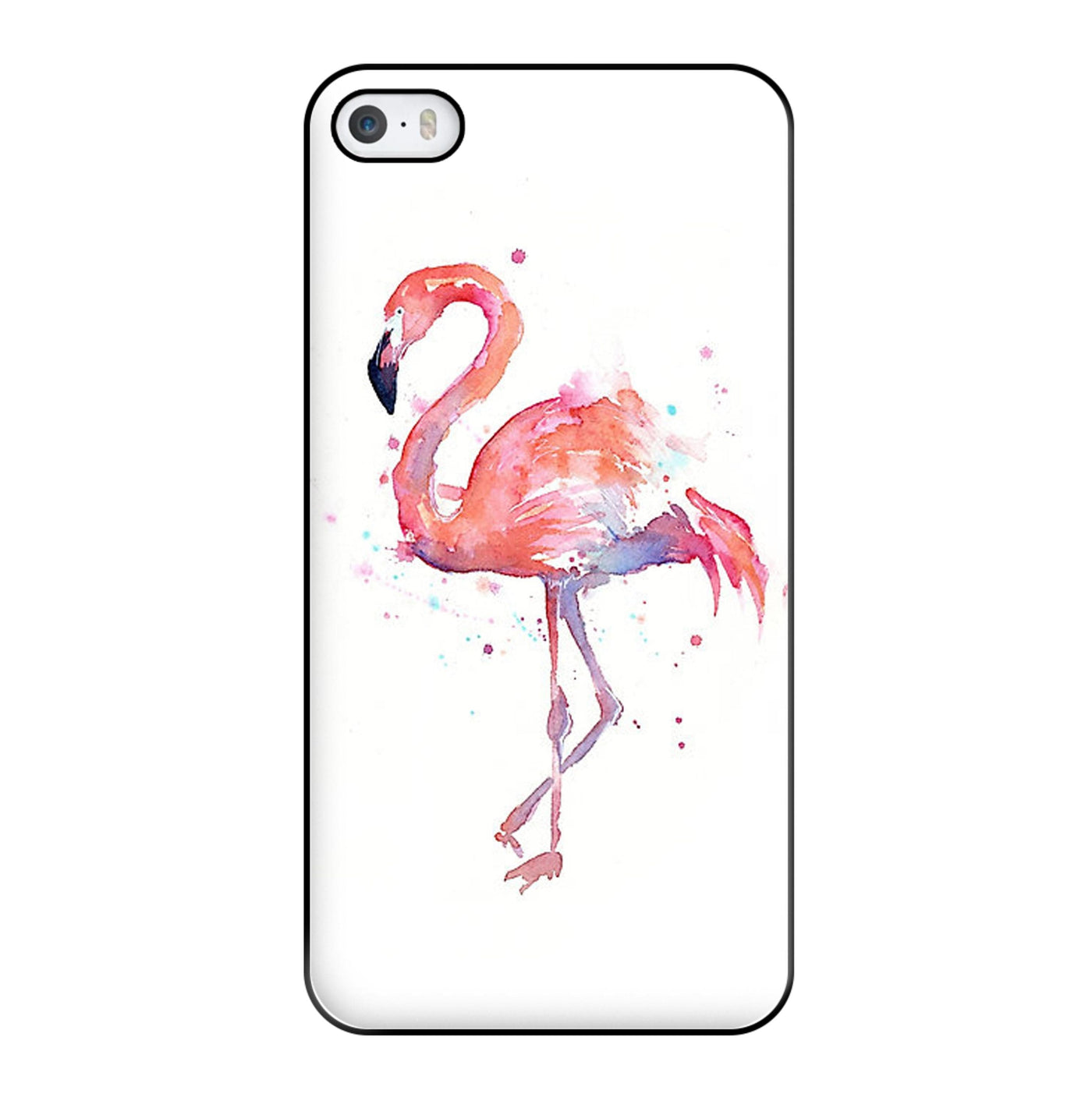 Watercolour Flamingo Painting Phone Case