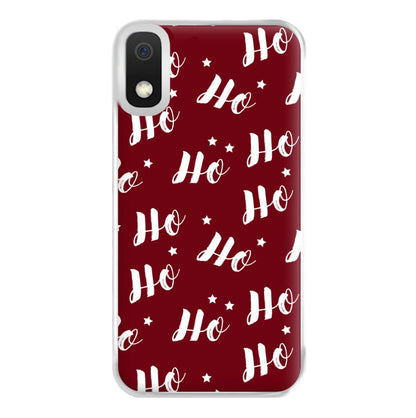 Ho Ho Ho Christmas Pattern Phone Case