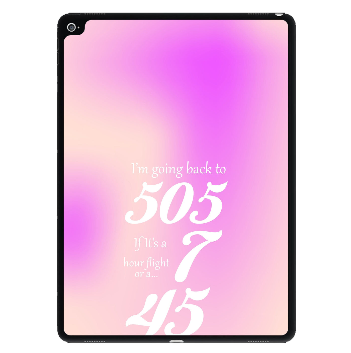 I'm Going Back To 505 - Arctic Monkeys iPad Case