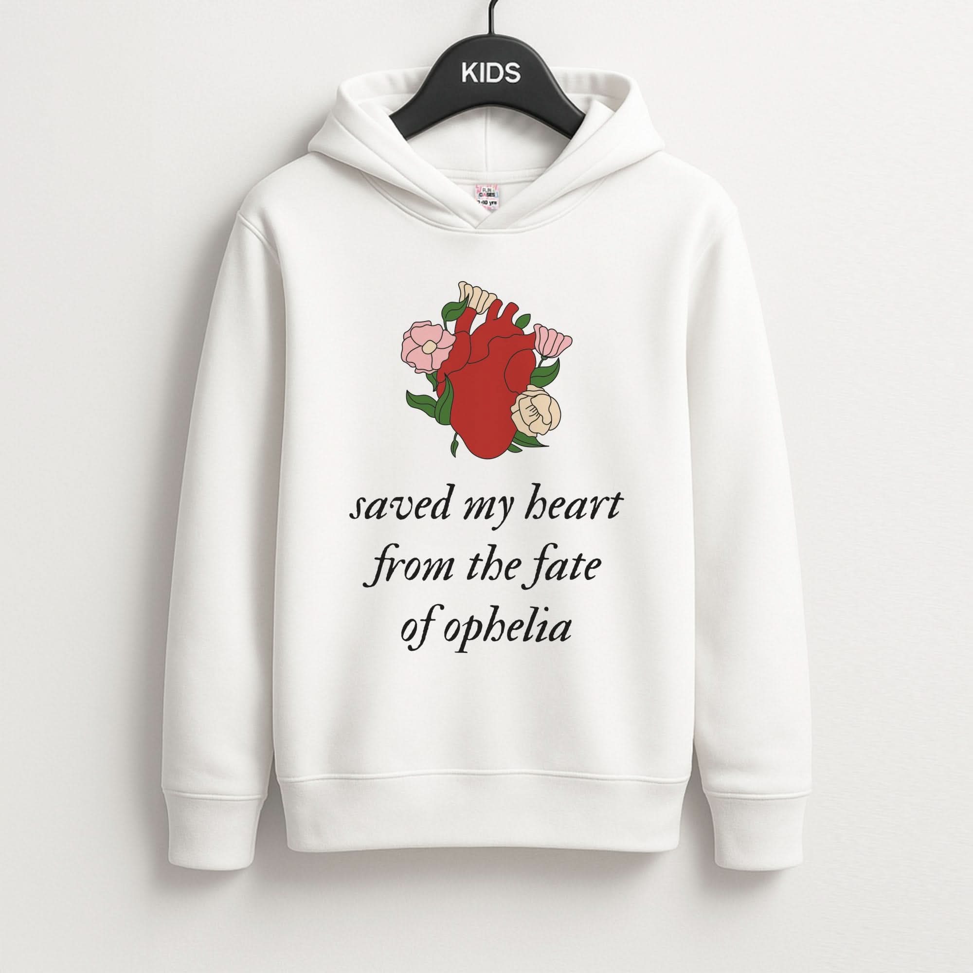 Saved My Heart Kids Hoodie