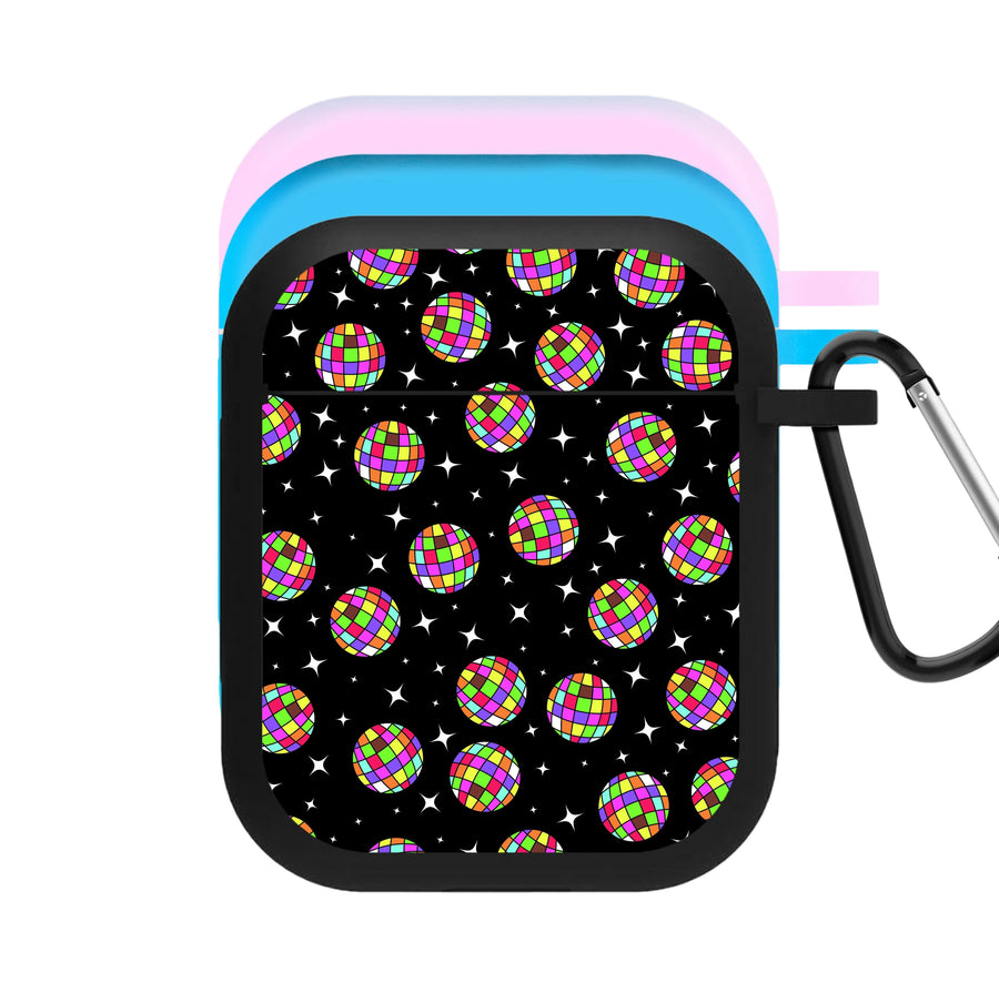 Rainbow Discoballs AirPods Case