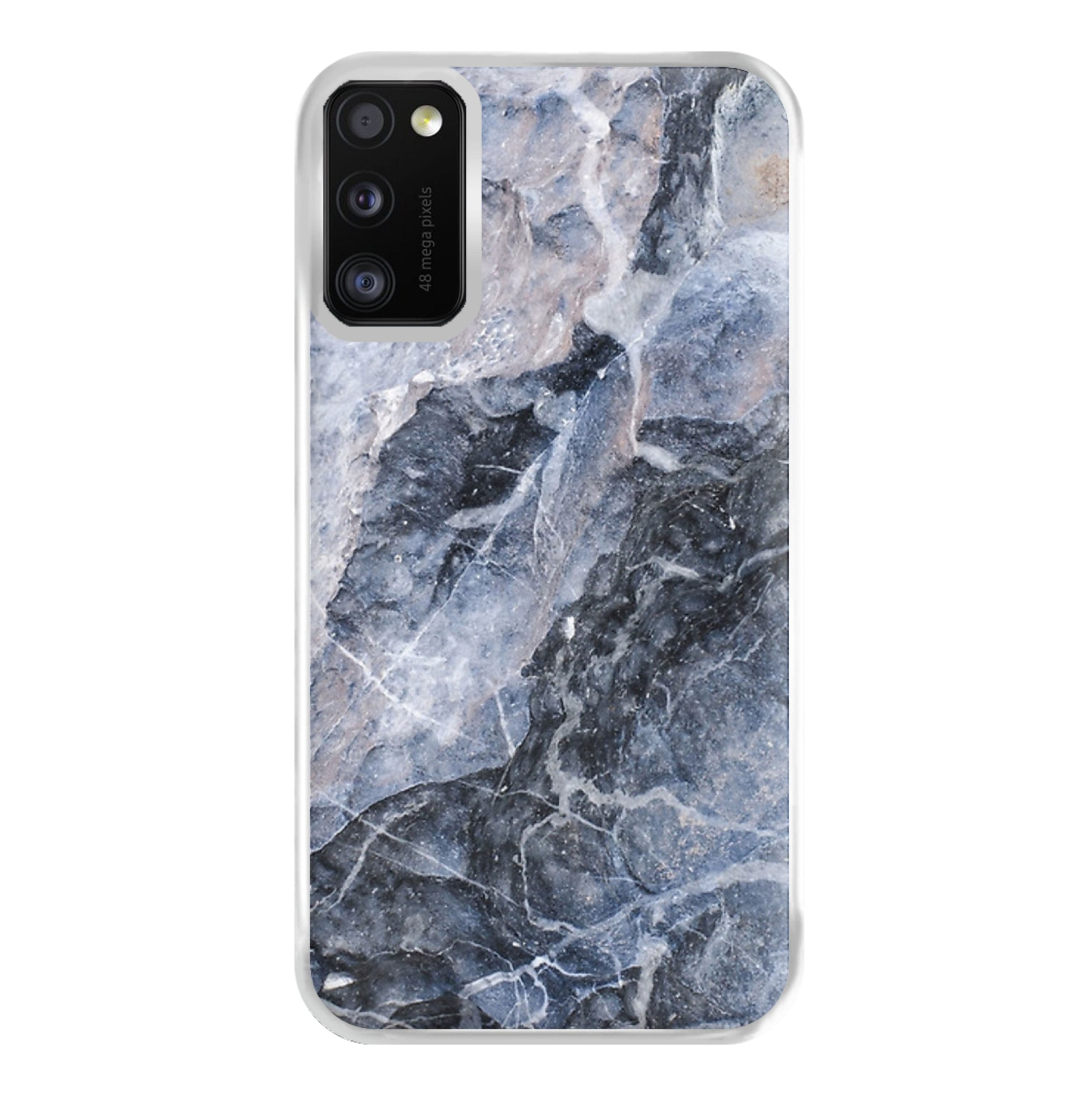 Grey and White Marble Phone Case