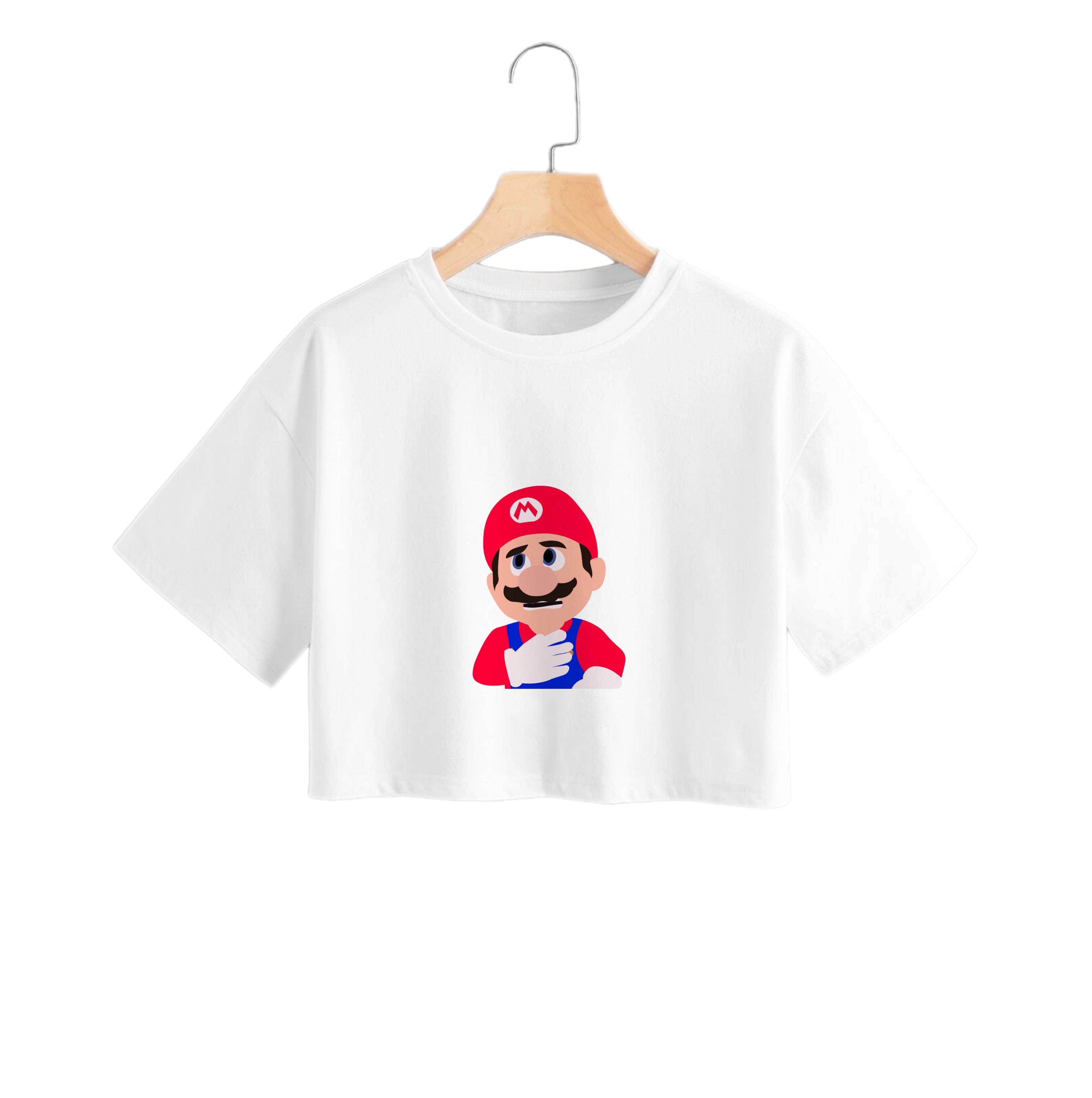 Worried Mario Crop Top